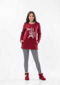 Eiffel Tower Paris City Winter Pyjamas set - 2 Pieces