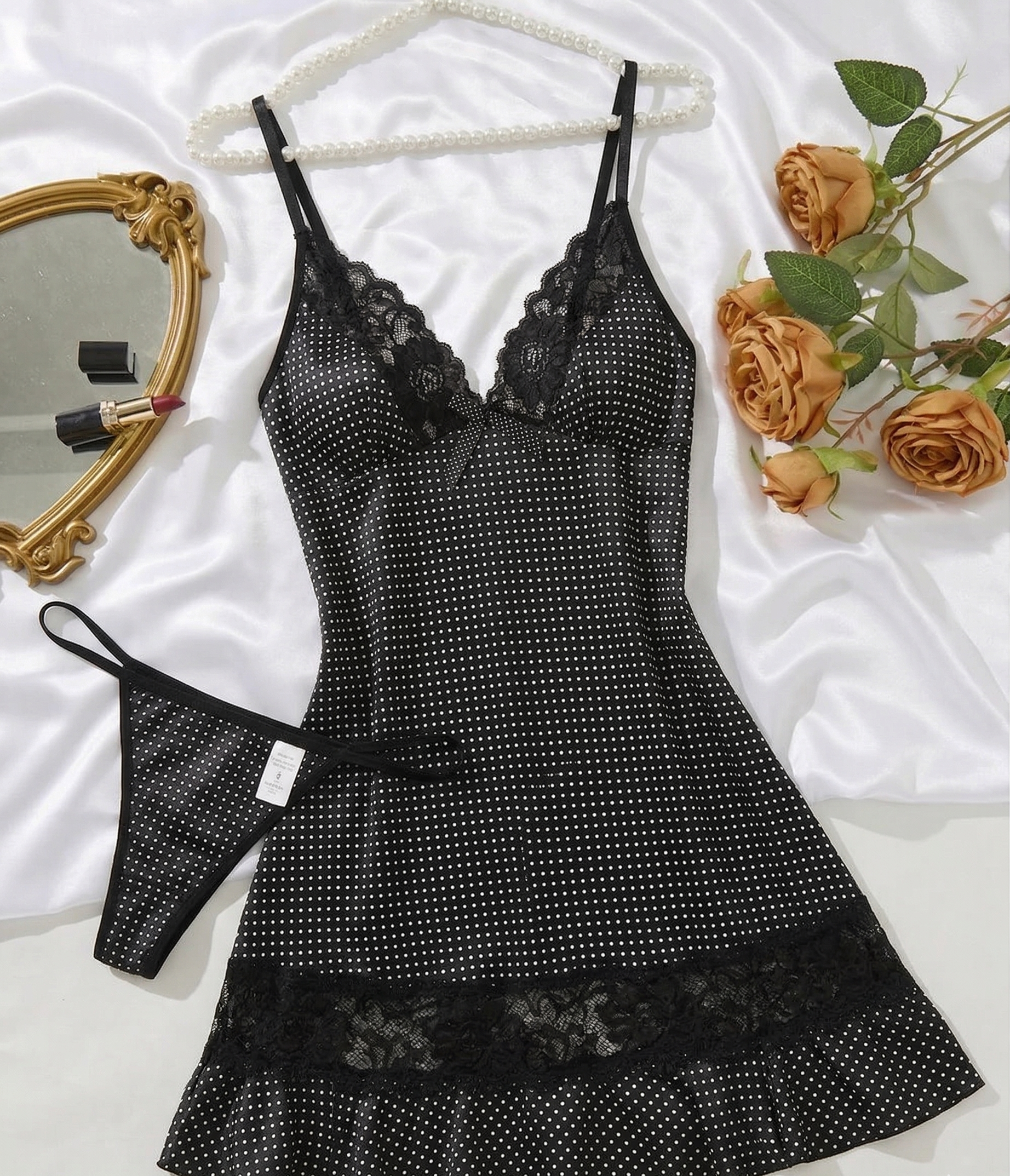 Hot Sexy Cleopatra Chemise set - 2 Pieces