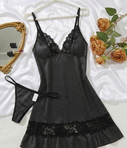 Hot Sexy Cleopatra Chemise set - 2 Pieces