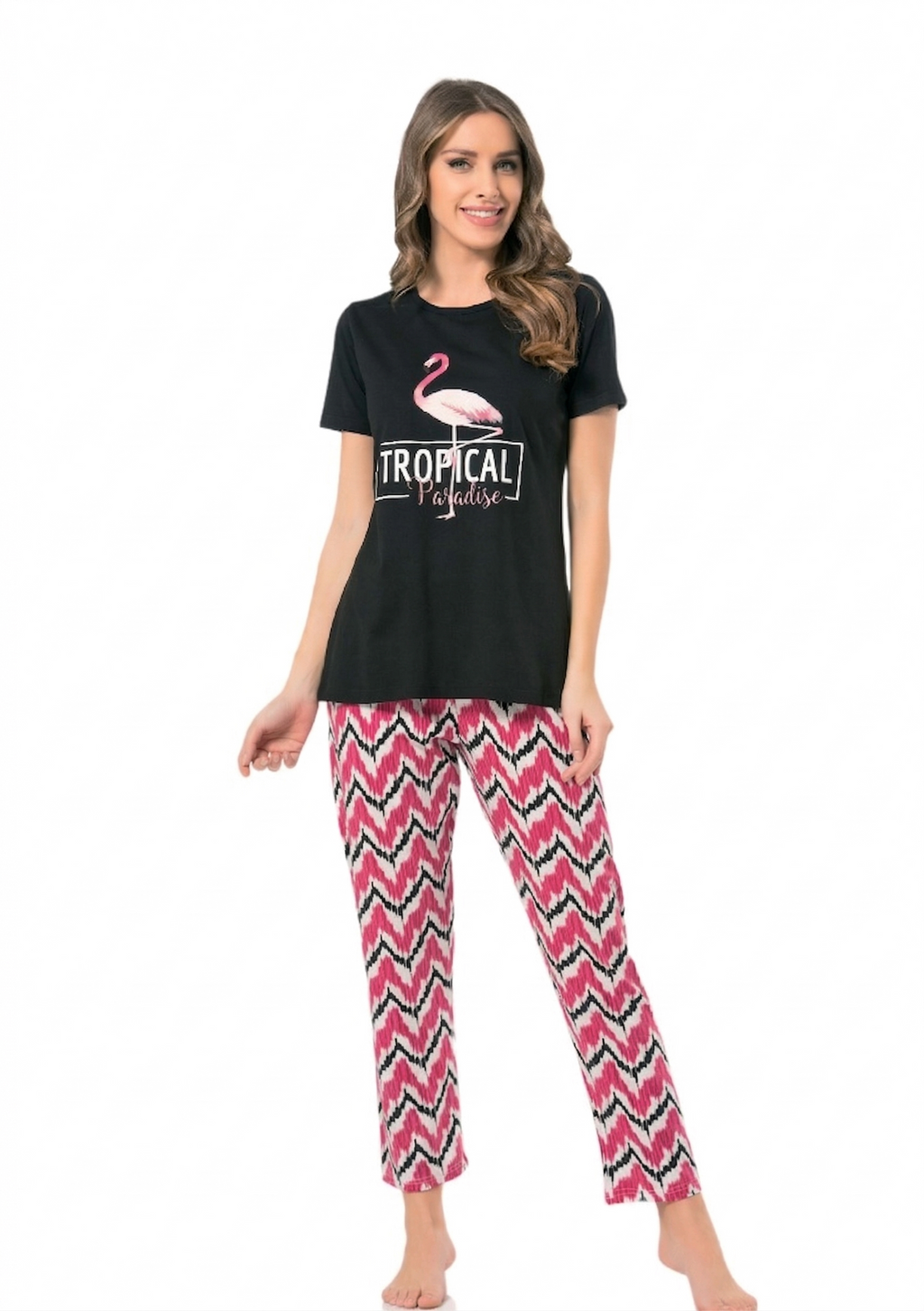 Tropical Paradise Women Pyjamas set - 2 Pieces
