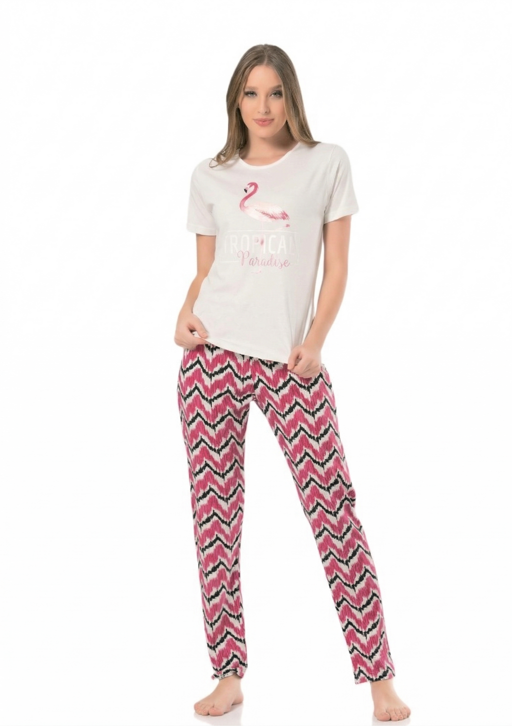 Tropical Paradise Women Pyjamas set - 2 Pieces