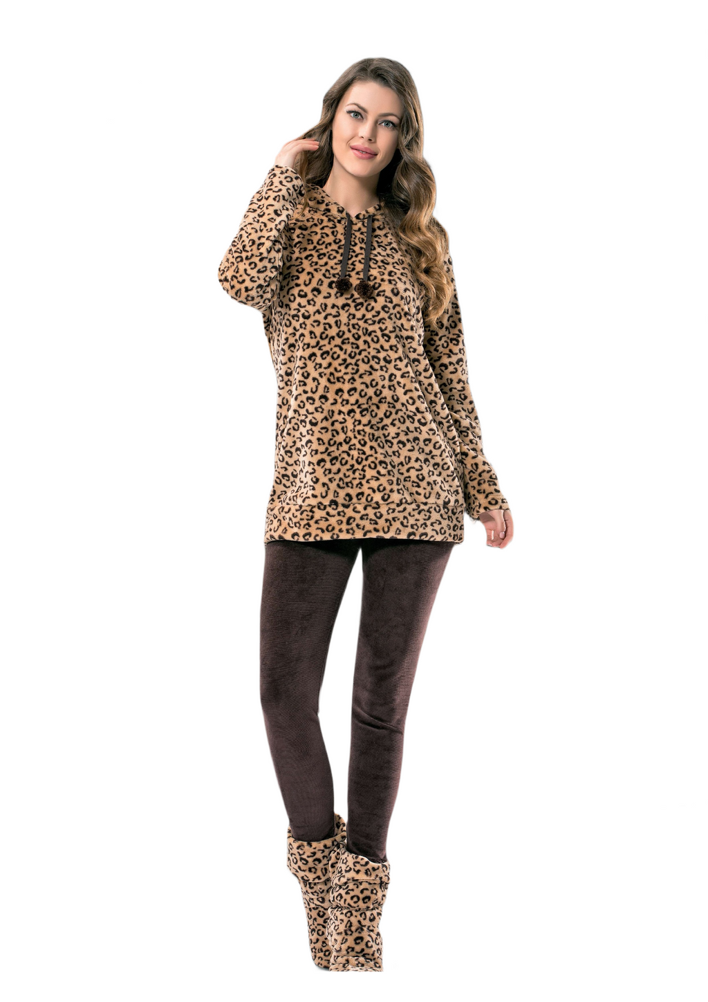 Leopard Claws Comfi-Winter Pyjamas set - 2 Pieces