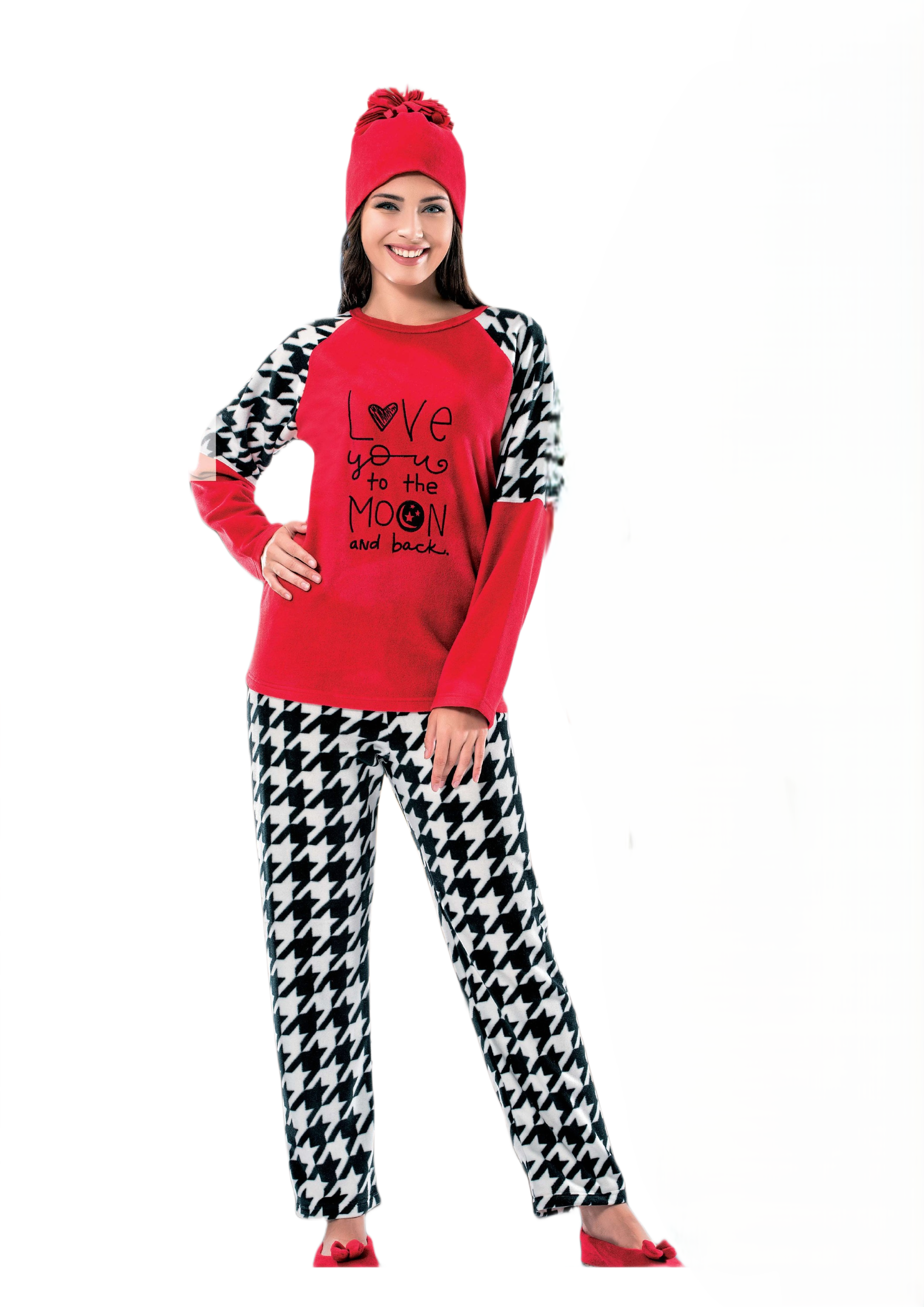 love you to the Moon and back Winter Pyjamas set - 2 Pieces