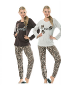 Winter Safari Leopard Pyjamas set - 2 Pieces