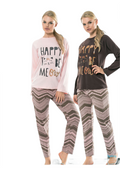 Happy Meow Cosy winter Pyjamas set - 2 Pieces
